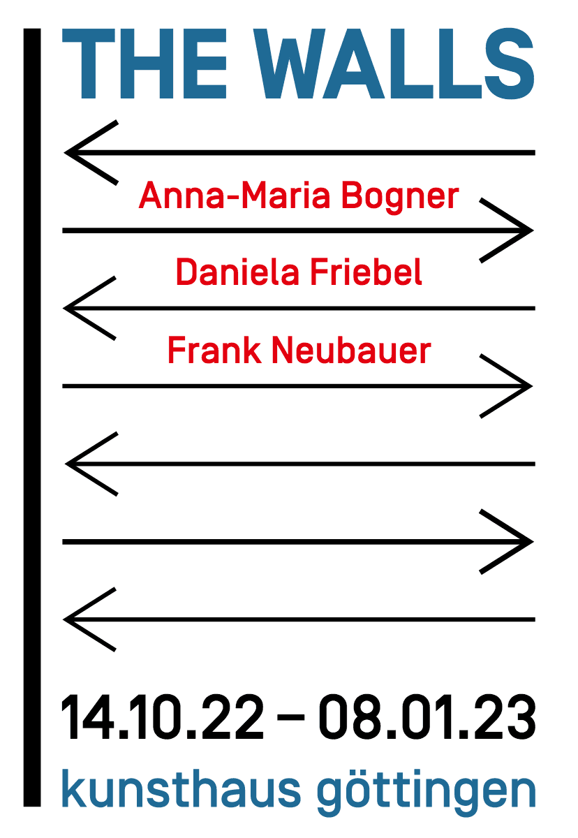 The Walls – Anna–Maria Bogner – Daniela Friebel – Frank Neubauer